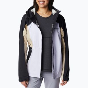 Columbia Mazama Trail дамско дъждобранно яке purple tint/black/ancient fossil