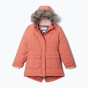 Детско зимно яке Columbia Nordic Strider faded peach heather