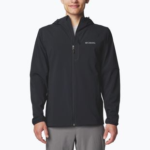 Мъжки суитшърт за трекинг Columbia Tech Softshell Hoodie black