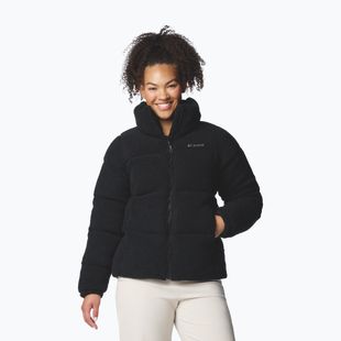 Дамско ватирано яке Columbia Puffect Sherpa black