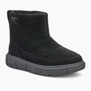 Дамски ботуши за сняг Sorel Explorer III Slip-On WP black/sea salt