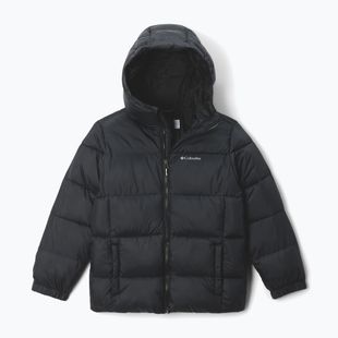 Детско подплатено яке Columbia Puffect Hooded black