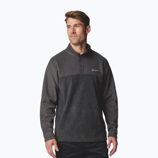 Мъжки поларен суитшърт Columbia Steens Mountain Half Snap II charcoal heather/shark