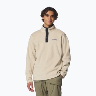 Мъжки суитшърт Columbia Steens Mountain Half Snap II ancient fossil/black