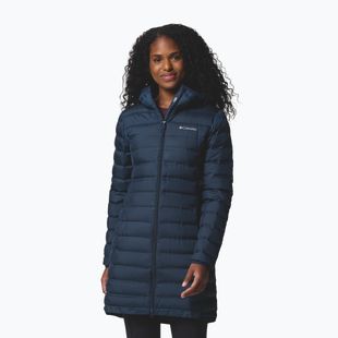 Дамско пухено яке Columbia Lake 22 II Down Long Hooded collegiate navy