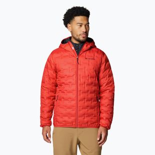 Мъжко пухено яке Columbia Delta Ridge II Down Hooded sail red
