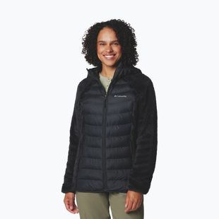 Дамско хибридно яке Columbia Powder Lite II Sherpa Hybrid черно
