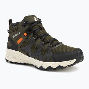 Мъжки обувки за трекинг Columbia Peakfreak II Mid Outdry deep olive/ desert sun