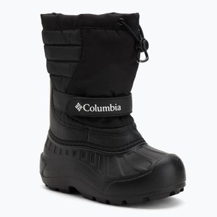Детски ботуши за сняг Columbia Youth Powderbug Snowlite black/white