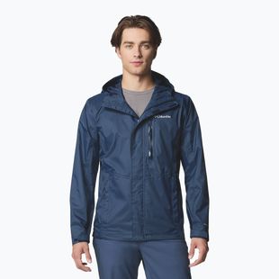 Мъжко яке за дъжд Columbia Pouring Adventure III, collegiate navy