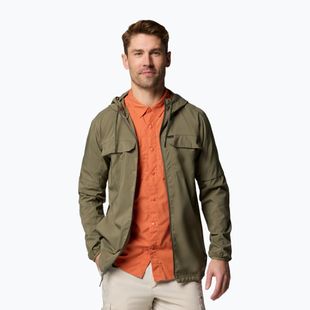 Columbia Skien Valley Hooded stone green мъжки потник за трекинг