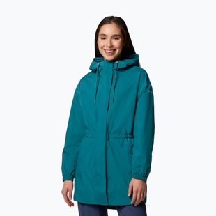 Дамско яке Columbia Splash Side II river blue/crinkle hybrid jacket
