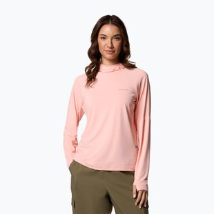Дамски суитшърт Columbia Skien Valley Hoodie pink sand