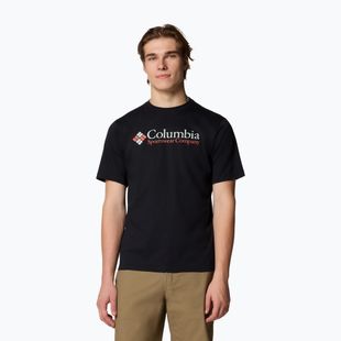 Мъжка тениска Columbia CSC Basic Logo black/csc retro logo
