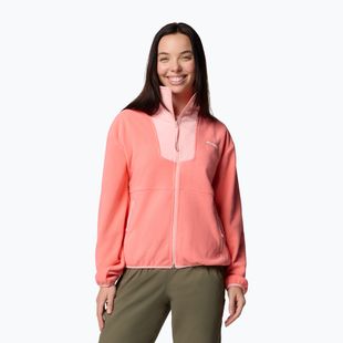 Дамски суитшърт Sequoia Grove Full Zip на Columbia Alpenglow/pink sand