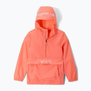 Детско яке Columbia Challenger II Windbreaker hot coral