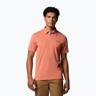 Мъжка тениска Columbia Nelson Point Polo tuscan