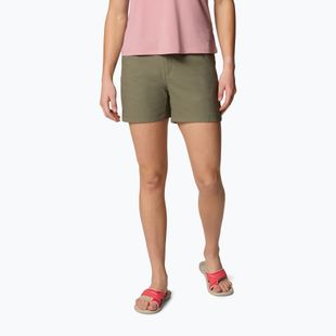 Дамски къси панталони за трекинг Columbia Leslie Falls Short II stone green