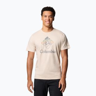 Мъжка тениска Columbia Rapid Ridge Graphic dark stone/heavenly