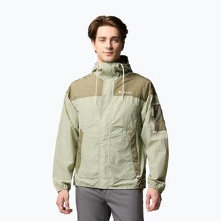 Мъжко ветроустойчиво яке Columbia Challenger II Windbreaker safari/stone green