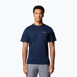 Мъжка тениска Columbia Kettle River Back Graphic Tee collegiate navy