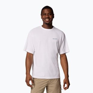 Мъжка тениска Columbia Cedar Trail Back Graphic Tee white/trailguide icons