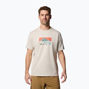 Мъжка тениска Columbia Ice Lake II SS Tee dark stone/peak direction
