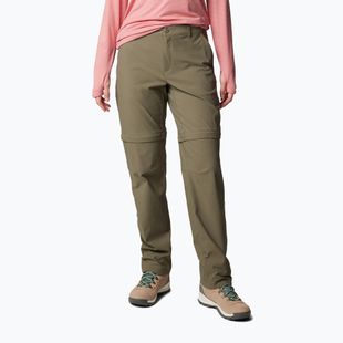 Columbia Leslie Falls Convertible stone green дамски панталон за трекинг