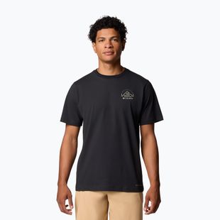 Мъжка тениска Columbia Tunnel Valley Graphic Tee black/naturally inclined