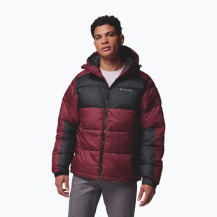 Мъжко подплатено яке Columbia Pike Lake II Hooded rich wine/black