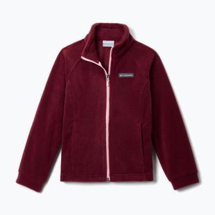 Детски поларен суитшърт Columbia Benton Springs Fleece rich wine