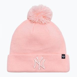Зимна шапка 47 Brand MLB New York Yankees Breakaway pink