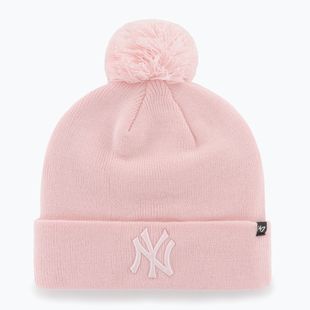 Зимна шапка 47 Brand MLB New York Yankees Breakaway pink