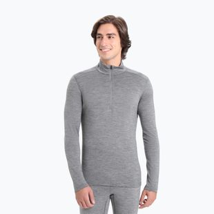 Мъжки термоактивен суитшърт Icebreaker Merino 200 Oasis Half Zip gritstone heather