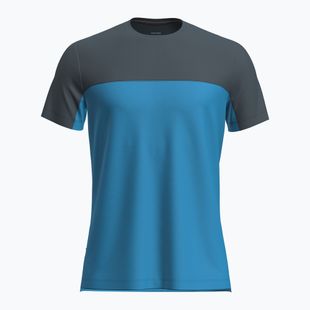 Мъжка тениска за трекинг Icebreaker Merino Cool-Lite Sphere III SS Tee Colour Block arctic/abyss
