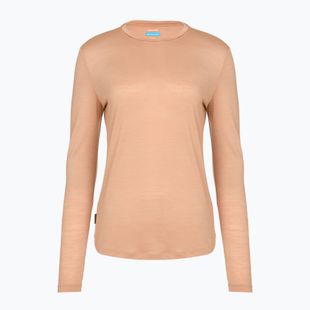 Дамска блуза с дълъг ръкав за трекинг icebreaker Merino 125 Cool-Lite Sphere III LS Tee desert sand