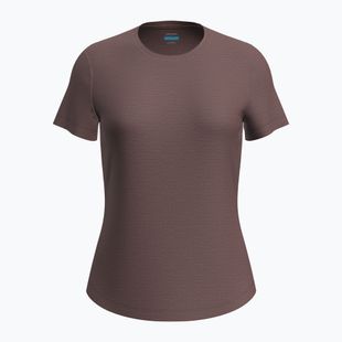 Дамска тениска за трекинг Icebreaker Icebreaker Merino 125 Cool-Lite Sphere III SS Tee carob heather