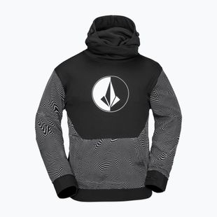 Мъжки суитшърт Volcom Hydro Riding Hoodie black print
