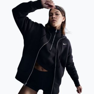 Дамски суитшърт Nike Sportswear Phoenix Fleece black/sail