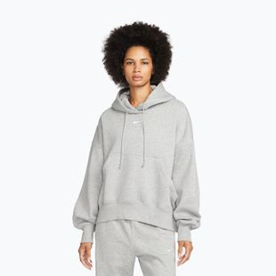Дамски суитшърт Nike Sportswear Phoenix Fleece Oversized dark grey heather/sail