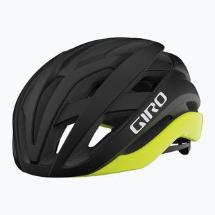 Велосипедна каска Giro Cielo MIPS matte black/highlight yellow