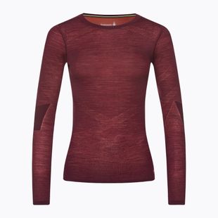 Дамска термоактивна блуза Smartwool Intraknit Merino 200 Crew black cherry