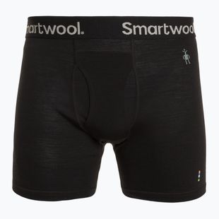 Мъжки боксерки Smartwool Merino Boxer Brief термо боксерки черни