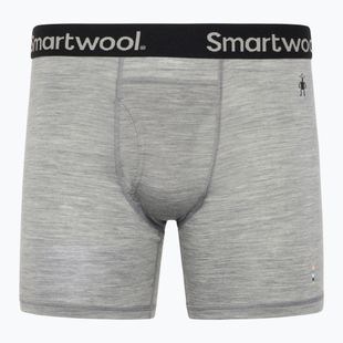 Мъжки термо боксерки Smartwool Merino Boxer Brief light grey heather
