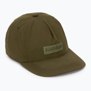 Мъжка шапка с козирка Napapijri F-Box Logo dark olive