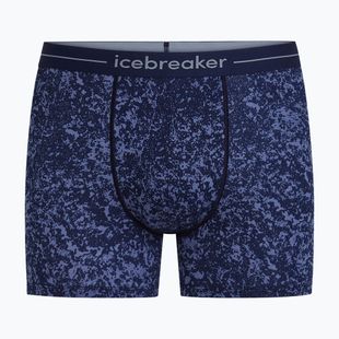 Мъжки термобоксерки Icebreaker Merino 150 Anatomica Moss Bloom midnight navy/aop