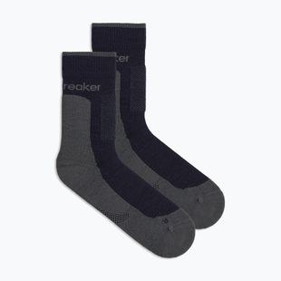 Мъжки чорапи Icebreaker Merino Hike+ Medium Crew midnight navy/obsidian