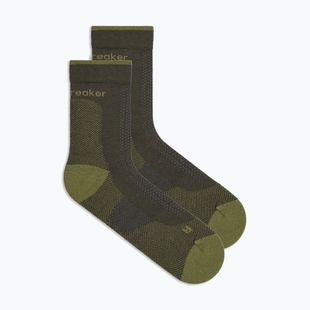 Мъжки чорапи Icebreaker Merino Hike+ Ultralight Quarter dark loden/sphagnum