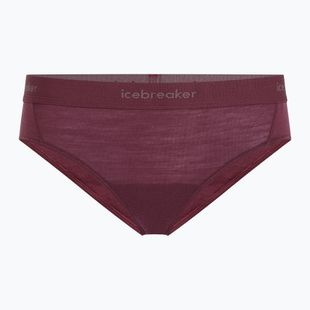Дамски термо бикини Icebreaker Merino 125 Cool-Lite Sprite Hipster dark berry