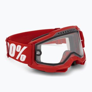 Очила за колоездене 100% Accuri 2 Enduro MTB neon/red/clear